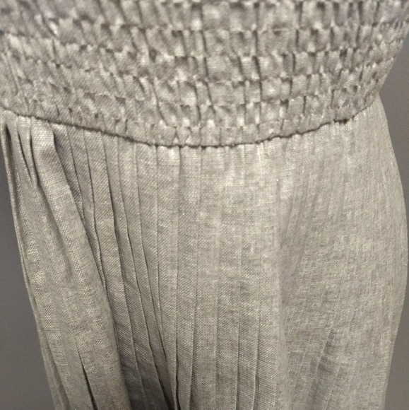 ✴️NWT✴️ Gracia Silver Pleat Dress - Picture 3 of 6